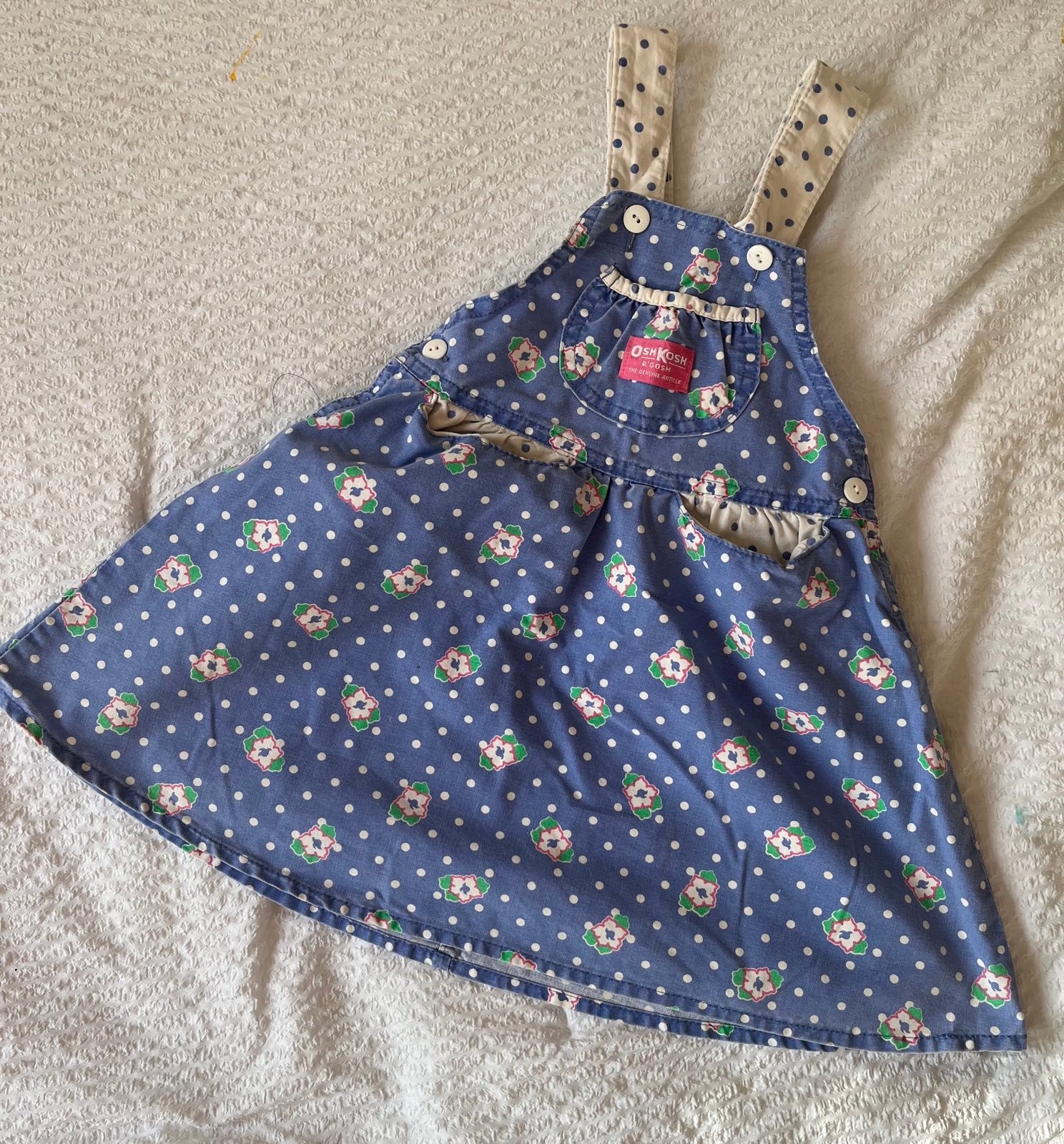 OshKosh Overalls Dress Size 4T