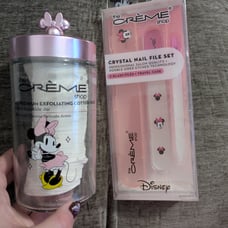 The creme shop Minnie Mouse nail file and cotton pads bundle