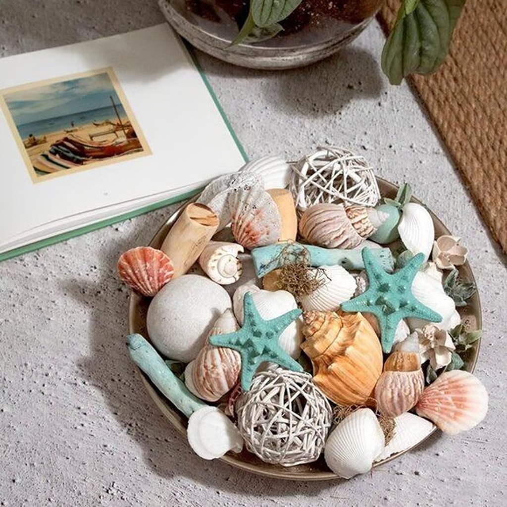 NEW Ocean Plumes Scented Seashell Potpourri Made in California Large 20 oz Bag