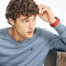 Nautica Men's Navtech Performance Classic-Fit Soft V-Neck Sweater Blue Pastel S