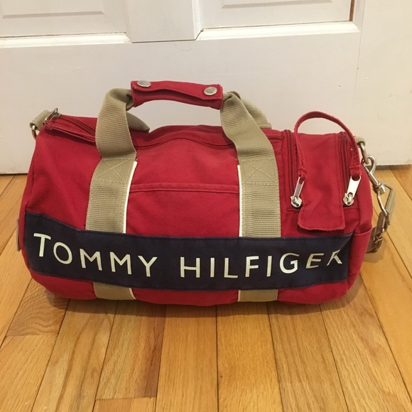 TOMMY HILFIGER BAG VINTAGE 80's 90's SPELLED OUT