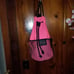 Pink andd black Victoria Secret bag