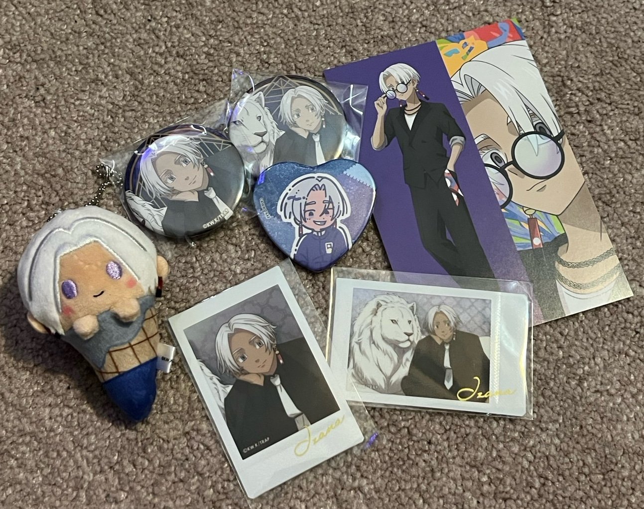 Tokyo Revengers — Small Izana Kurosawa Merch Lot