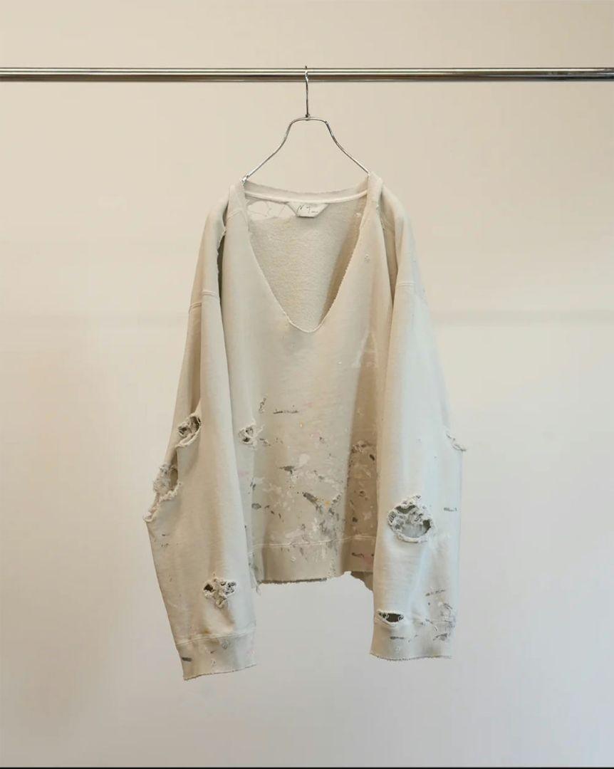 トップス 25ss HARD CRASH SWEAT SHIRT(OFF WHITE) m30251178444_1.jpg