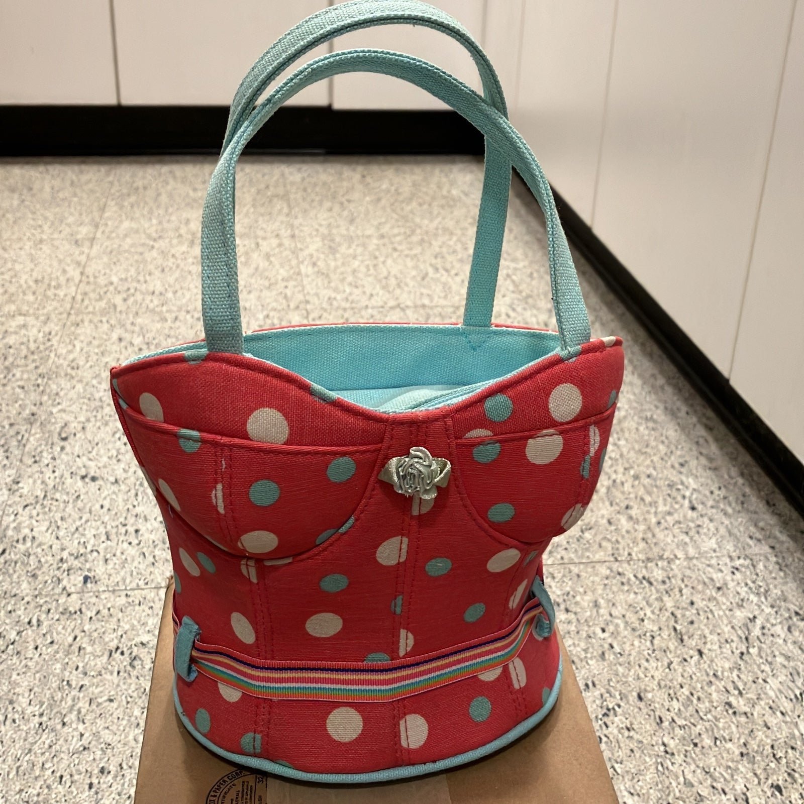 Polka Dot Fun Vintage Bustier Purse