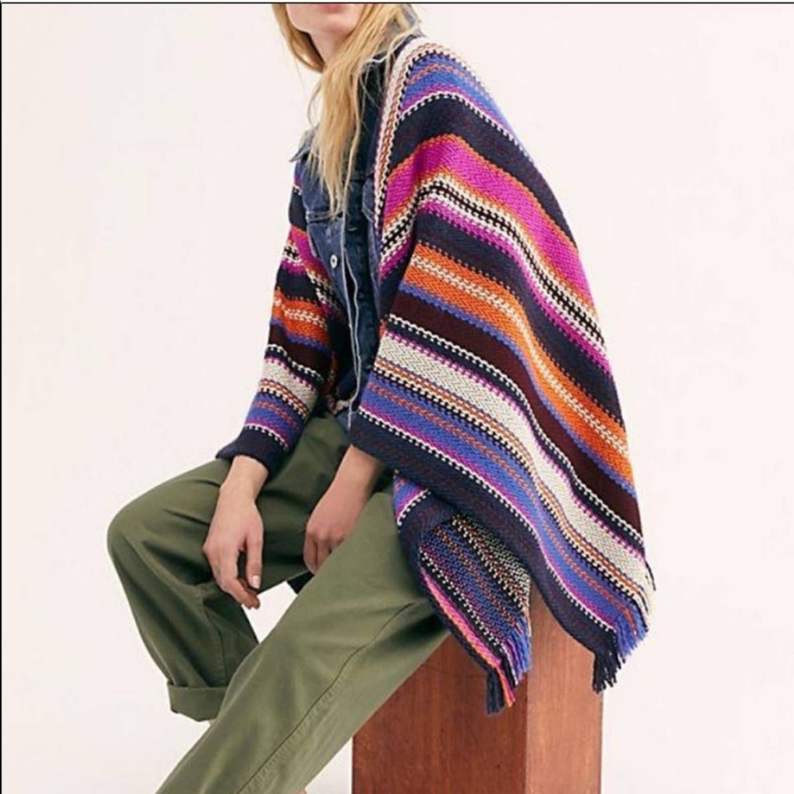 Boho Levi's Made & Crafted Poncho cape