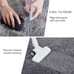 Fluffy Shag Area Rug, 4x6 Grey Rugs for Bedroom, Soft Plush Area Rugs