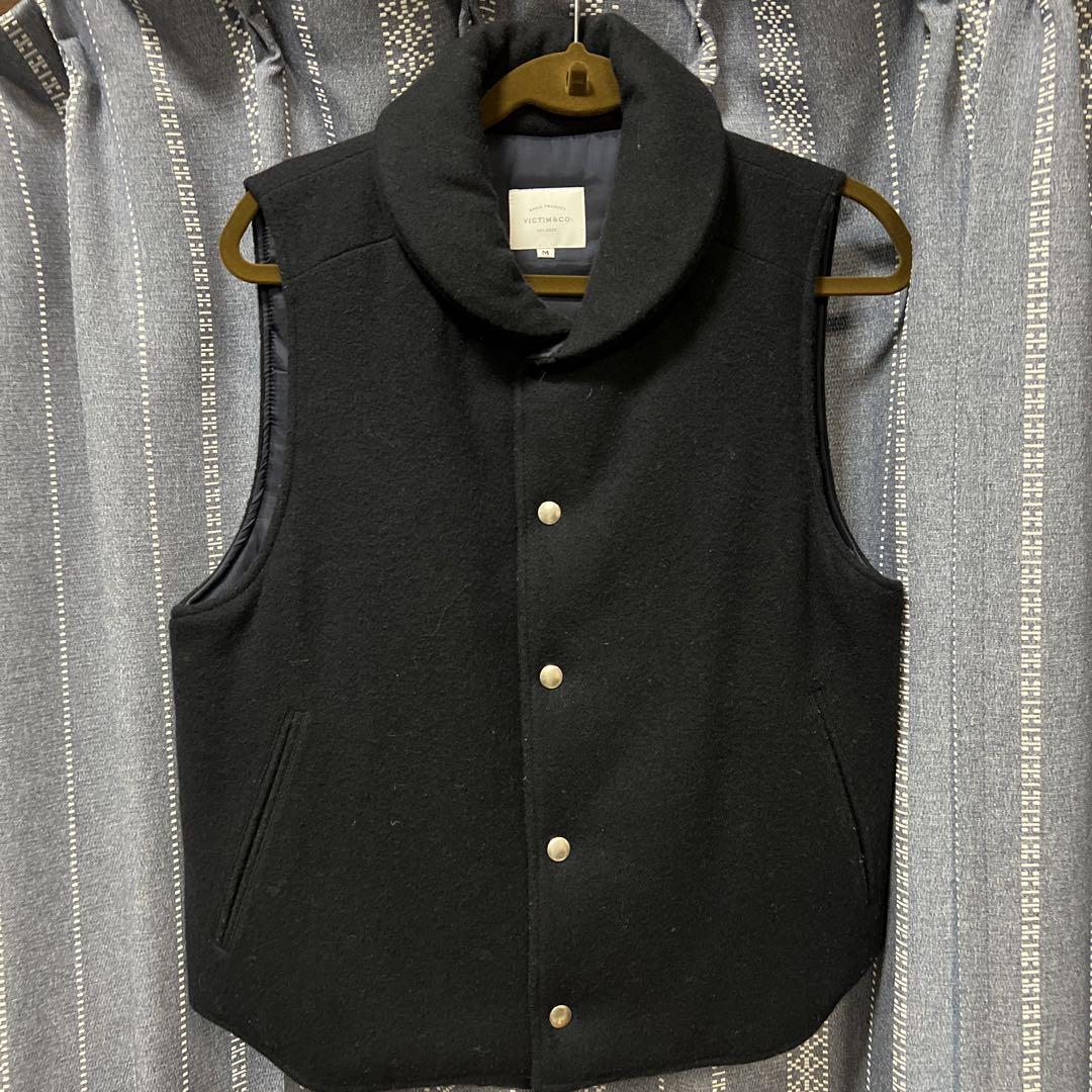 VICTIM&CO. Sleeveless Vest M Black