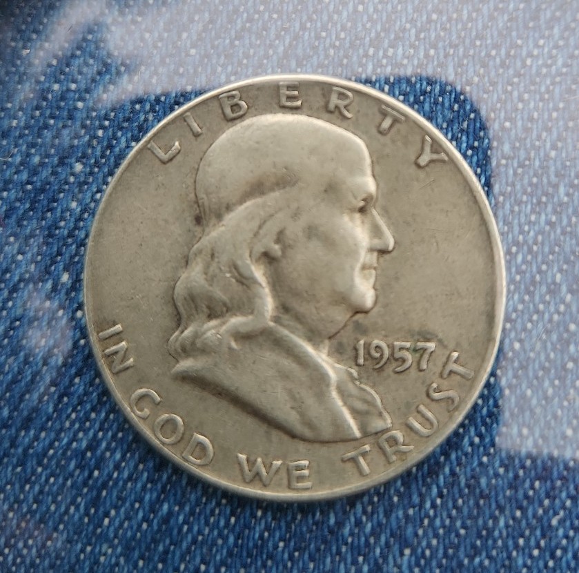 Silver half dollar