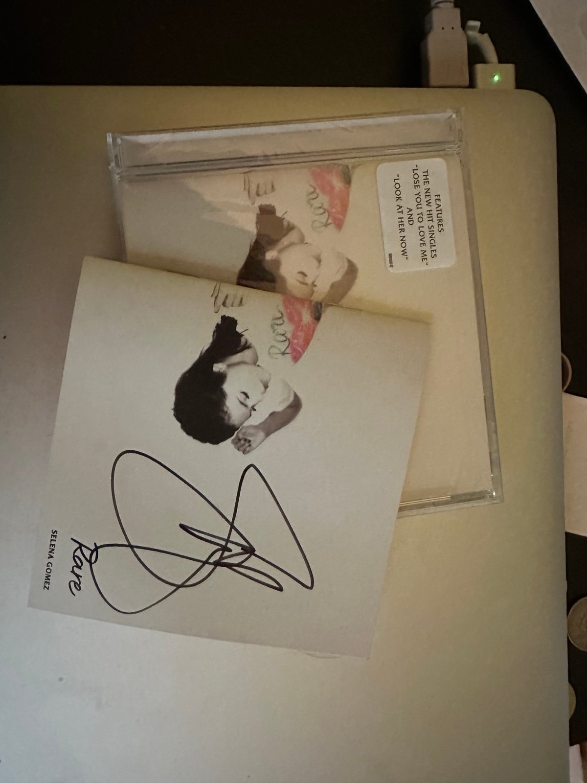 selena gomez signed Rare Album