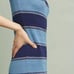 M.i.h Gatineau Knit Slim Blue Dress Size