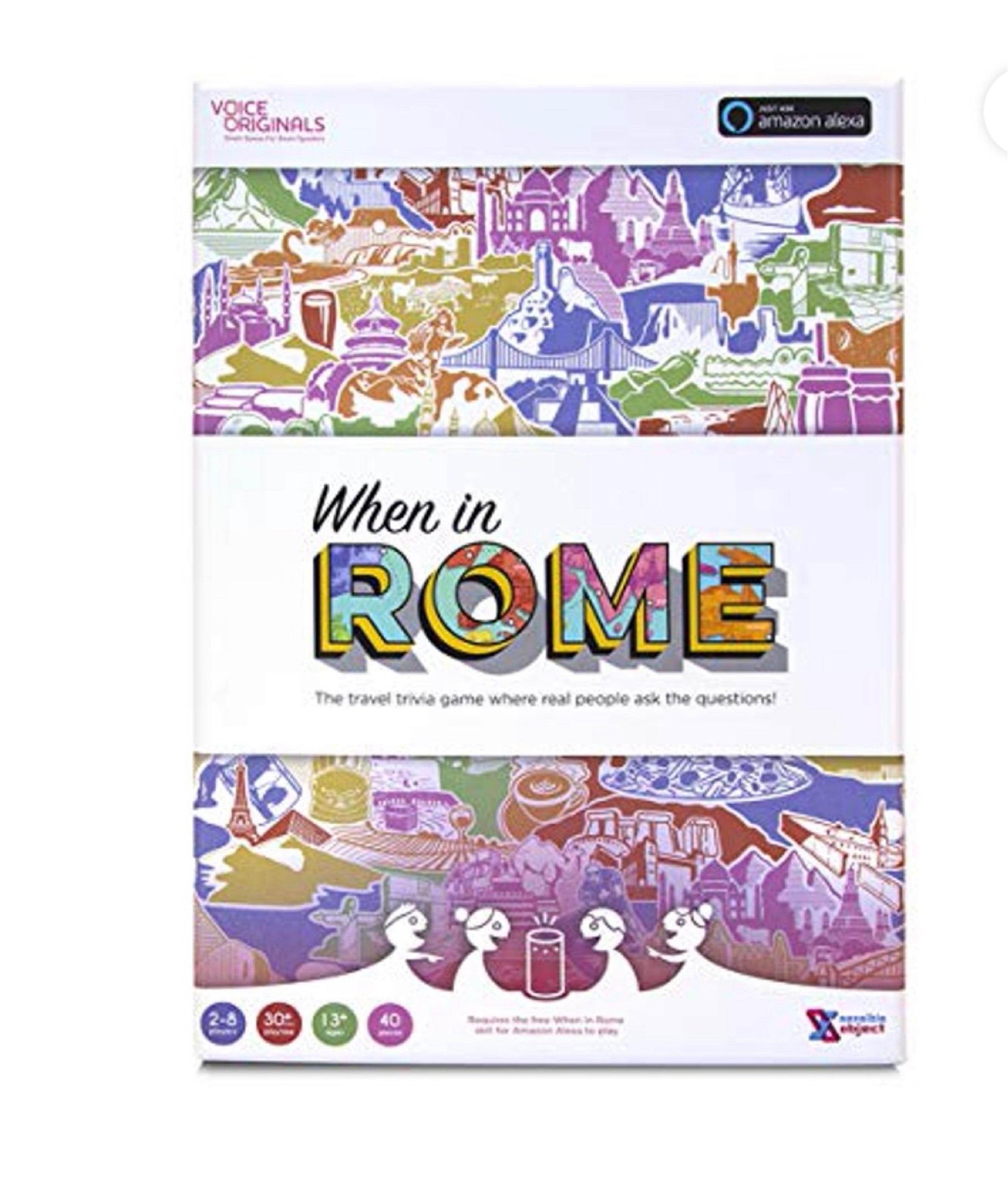 Voice Originals - When in Rome Travel Trivia Game Powered by Alexa