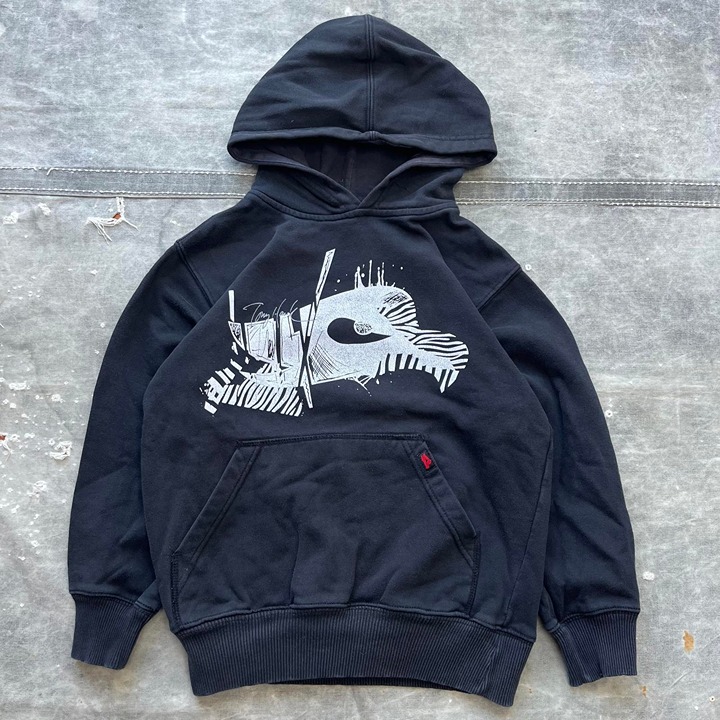 Vintage Y2K Tony Hawk Skull Affliction Skate Grunge Hoodie