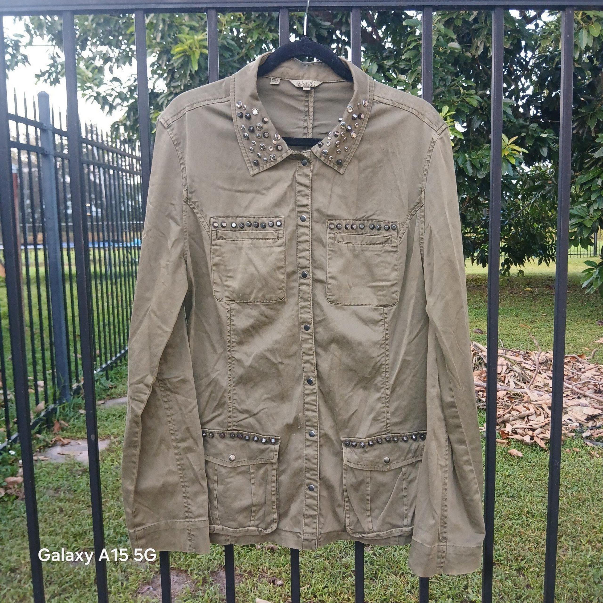 Guess Military Jacket Women's Size Large