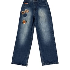 VTG SouthPole Skater Jeans Men’s 30 (30x31) Retro Grunge Hip Hop Patches Y2K