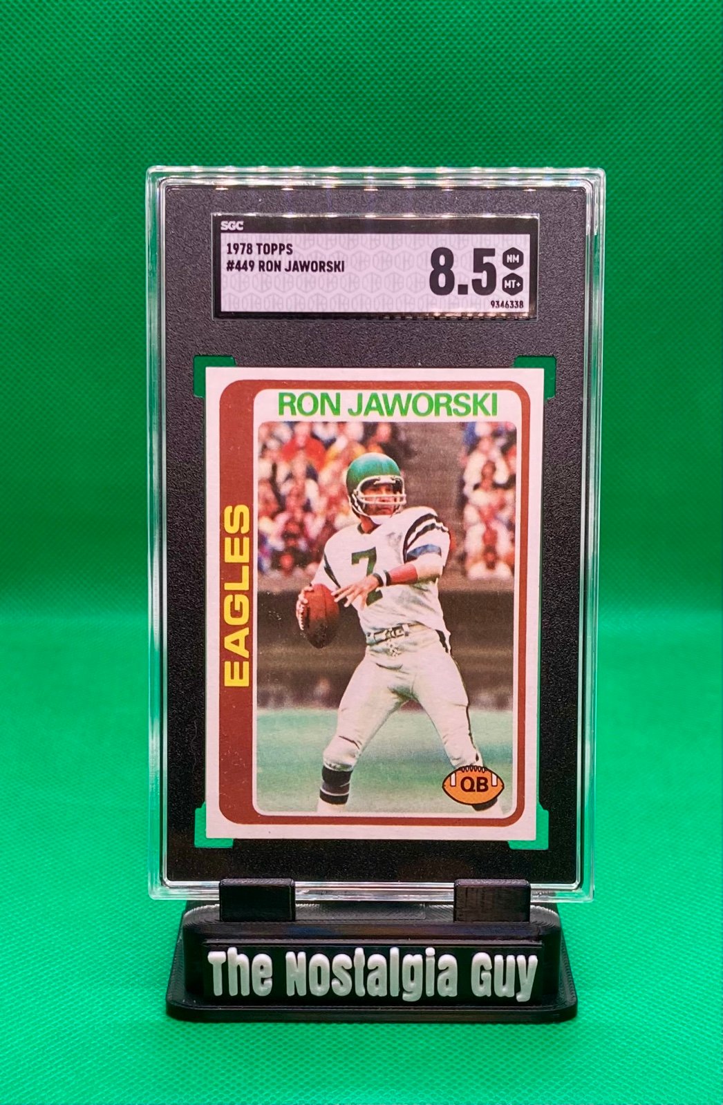 Ron Jaworski 1978 Topps #449 SGC 8.5