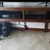 Wood tv stand