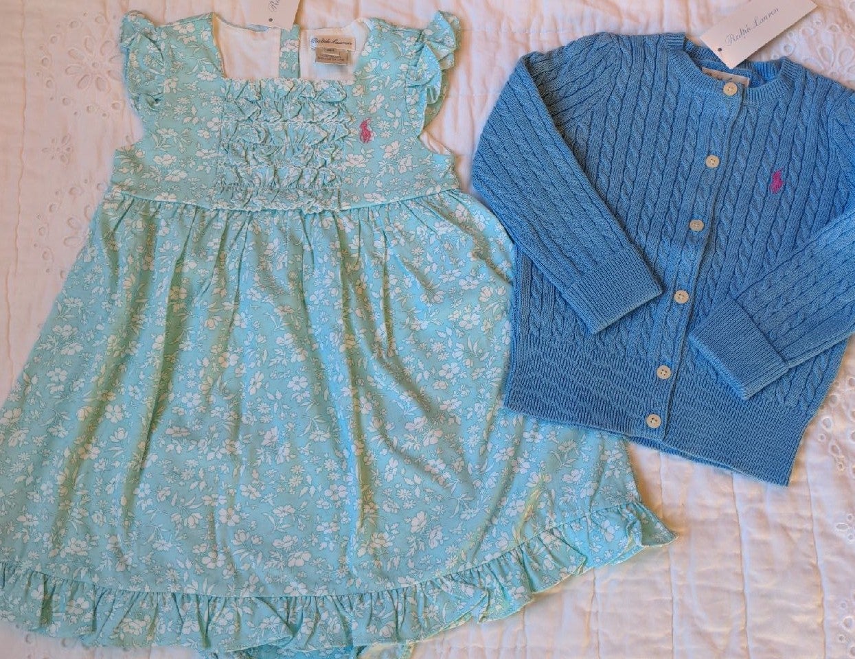 Ralph Lauren girls outfit bundle size 24