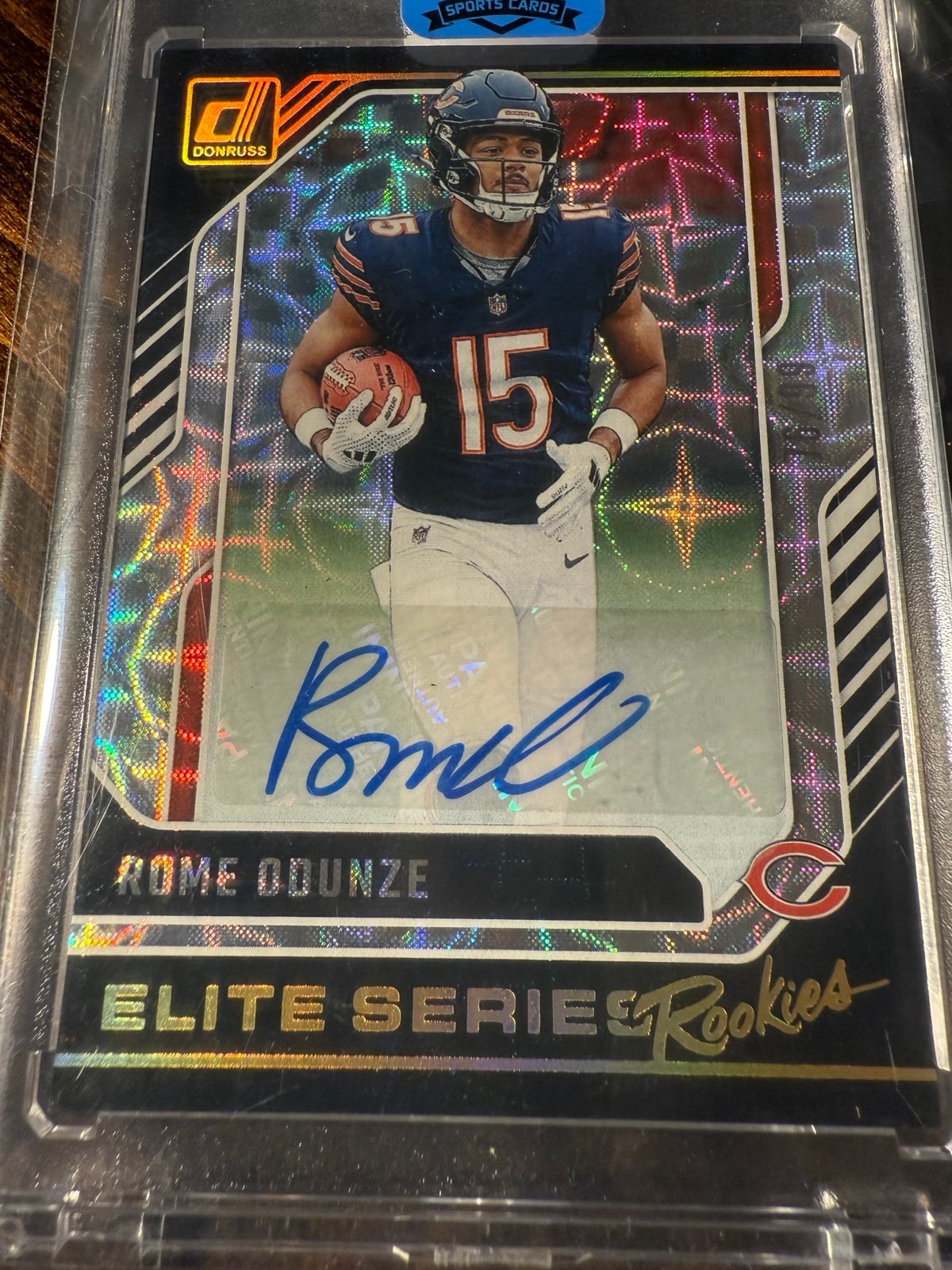 Rome Odunze Elite Series Rookie Auto