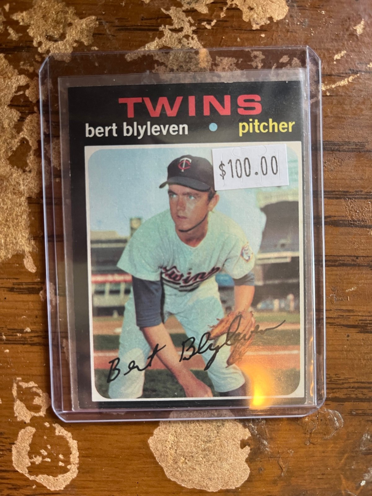 1971 Topps Bert Blyleven Minnesota Twins Card #26