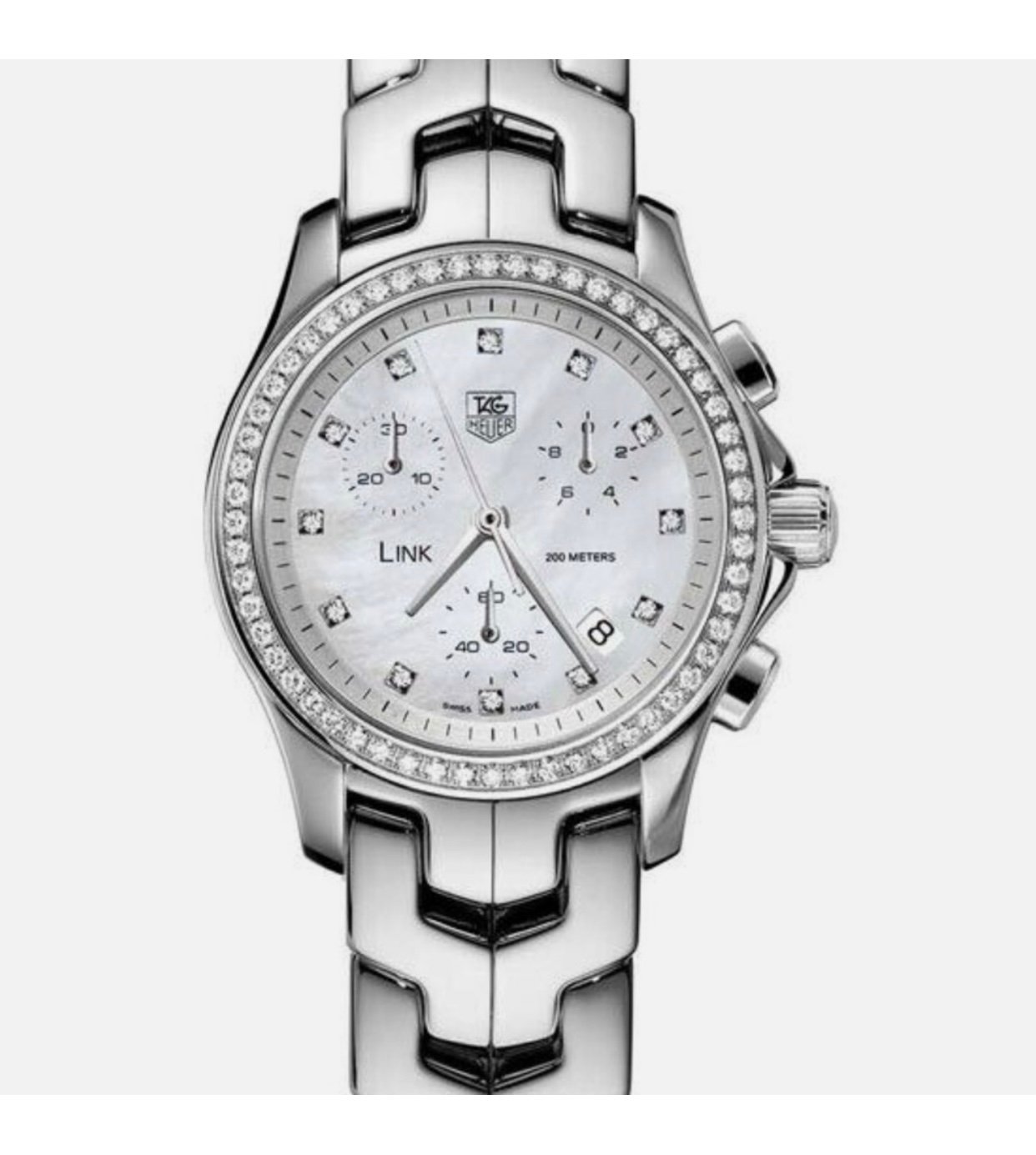 Tag Heuer Link Chronograph woman watch