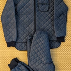 RARE Vintage Jet Set Liner Jacket / Pants Blue Men's Size Medium Made in Denmark