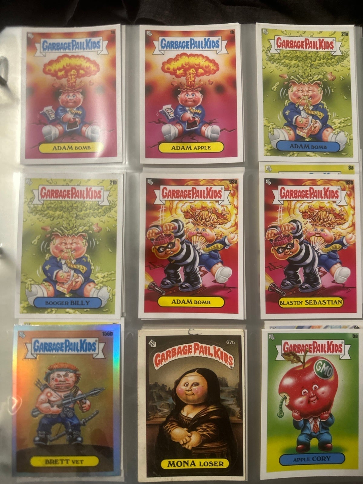 Garbage pail kids ( 500+ cards from back to school to holloween set