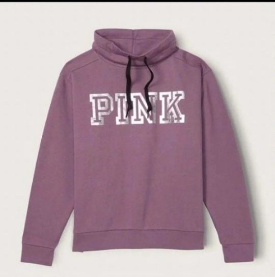 Nwt Victoria Secret Pink Cowl Neck Pullover Sweater