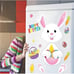 16 Pieces Happy Easter Bunny Refrigerator Magnets Fridge Magnet Sticker