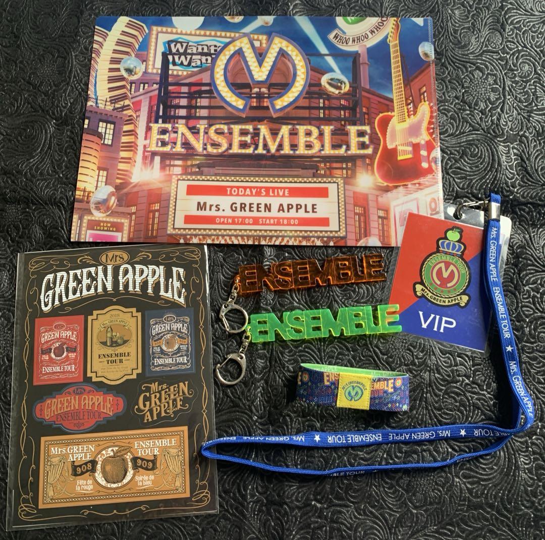 Mrs. GREEN APPLE ENSMBLE TOUR グッズセット Mrs. GREEN APPLE ENSEMBLE TOUR Goods Set