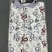 Greyson Golf Shirt Polo Serpentine Print Large Arctic White Polyester MSRP 118