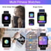 Smart Watch, 1.9 Full Touch Screen Smart Watch for Android & iOS Phones with He