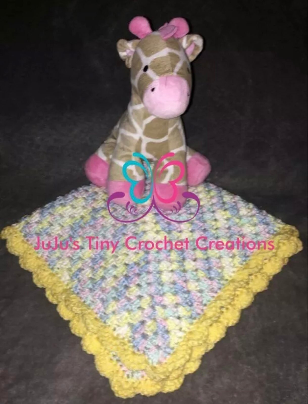Soft Baby Rainbow Blanket