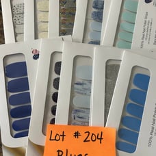 Colorstreet nail strips (blues)