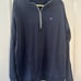 Travis Matthew Men's Navy Blue Quarter Zip Size XL EUC