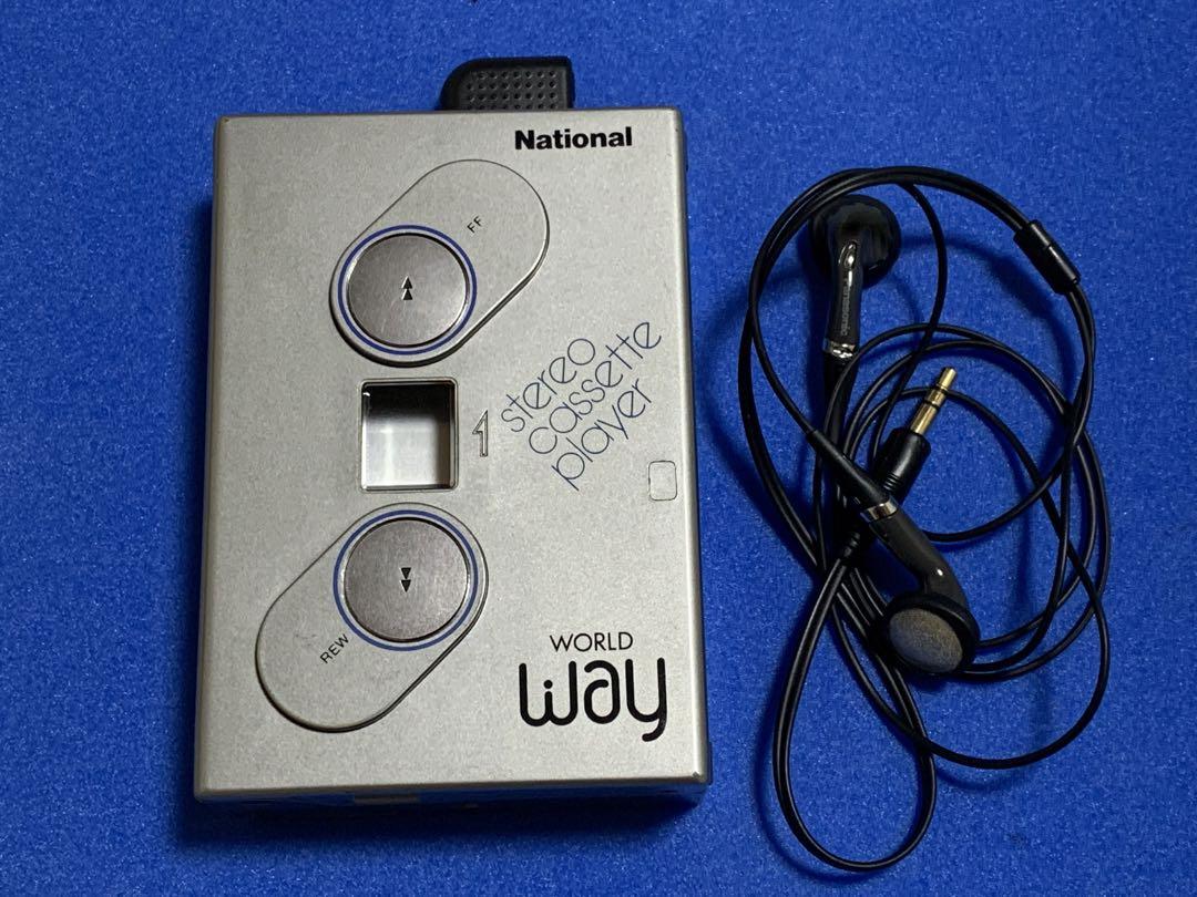 National WORLD Way RQ-SJ1 Cassette Player