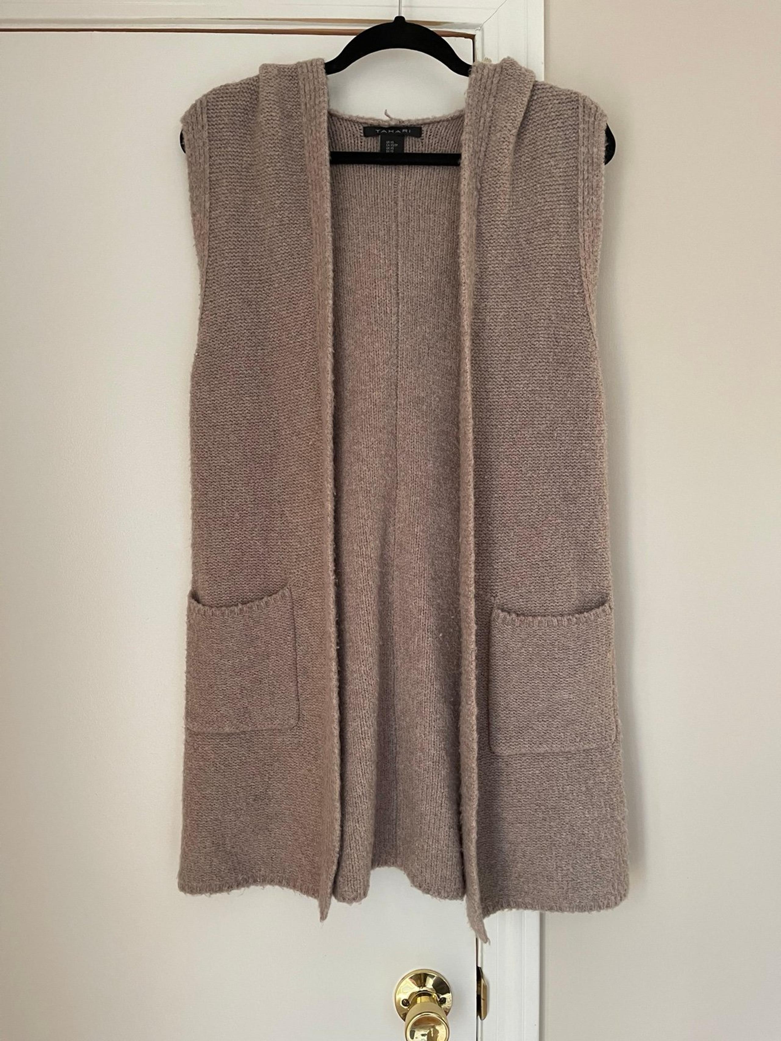 Tahari Cardigan Sweater Vest