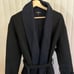 NWOT Rag & Bone Anika Splitaable Wool Blend Coat size S Navy