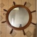 Nautical Boat Ship Steering Wheel Mirror
