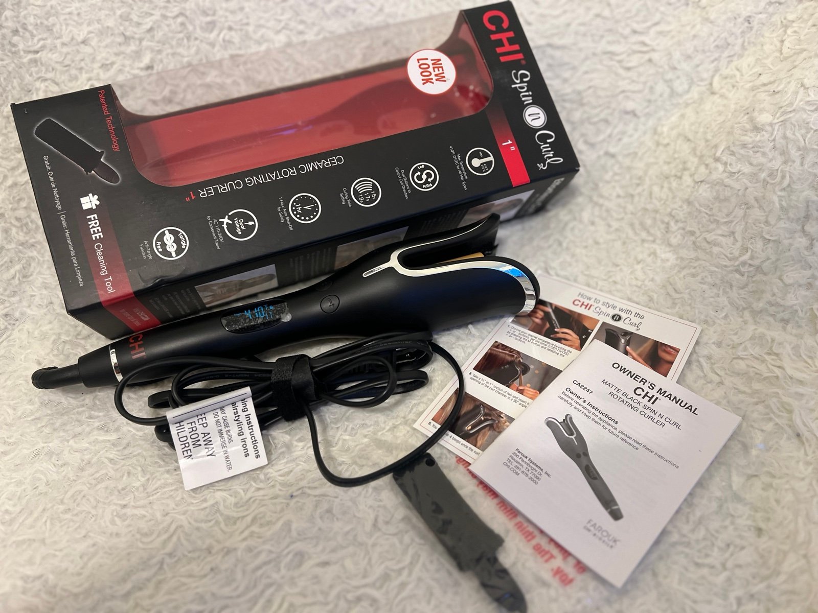 CHI Spin n Curl curler