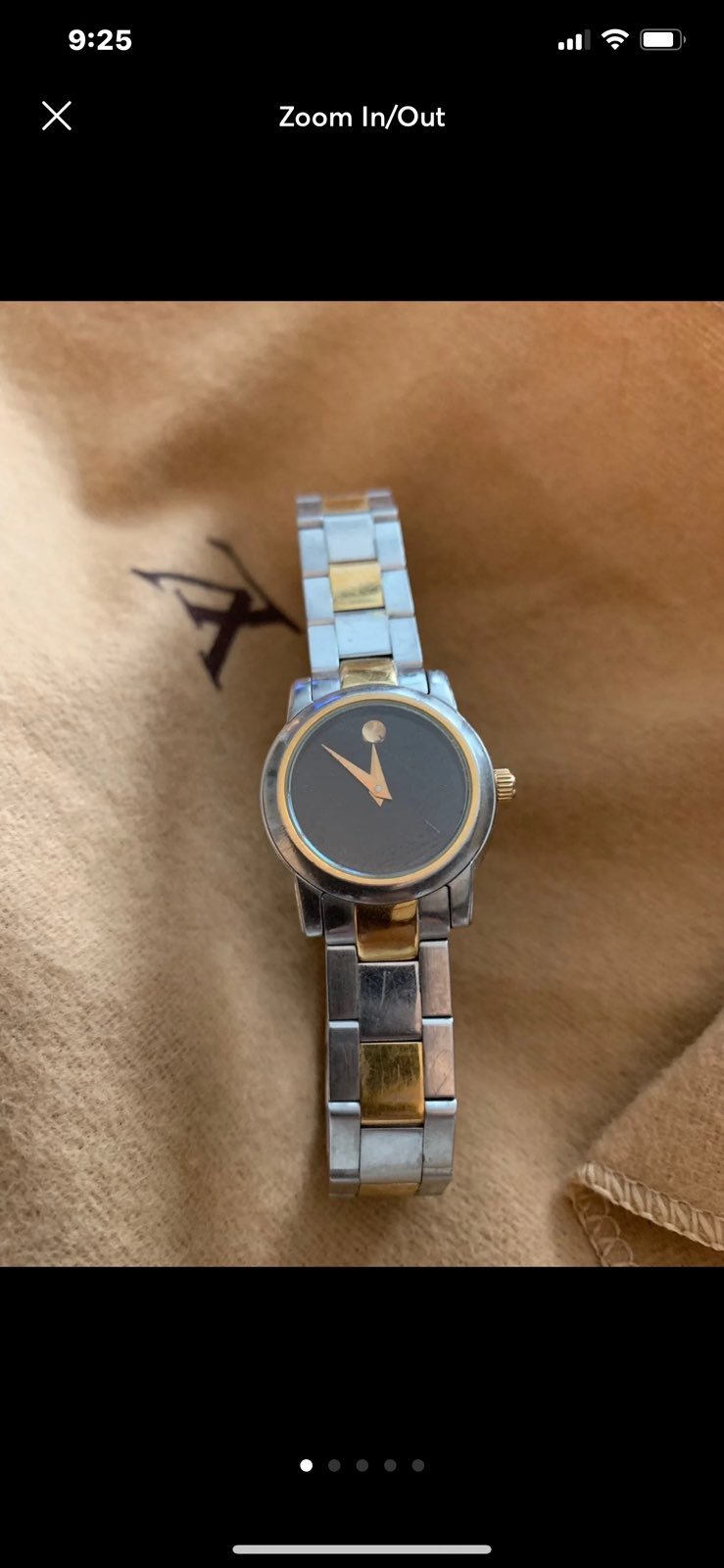 Movado watch vintage 1995