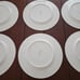 COROLLA Bone China Galo Design Germany 6 Plates Dinnerware 11.75