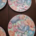 COROLLA Bone China Galo Design Germany 6 Plates Dinnerware 11.75
