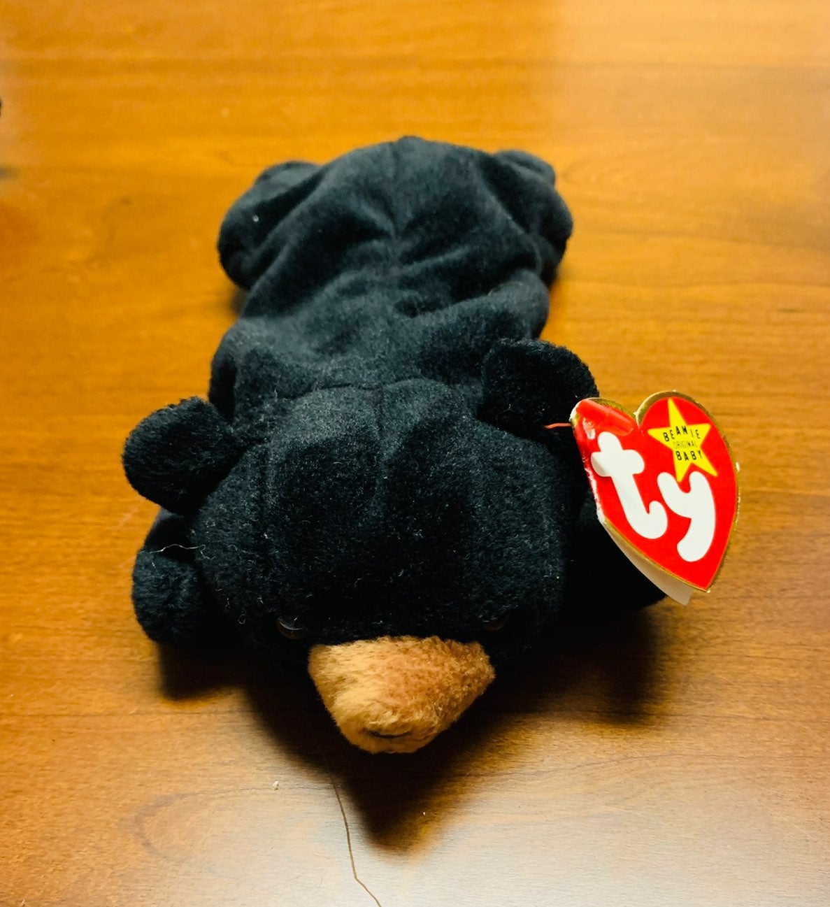 Ty Beanie Babies Blackie The Black Bear