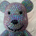 Blue color shift bling bear
