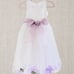 US Angels Flower Girl White Dress (6X)