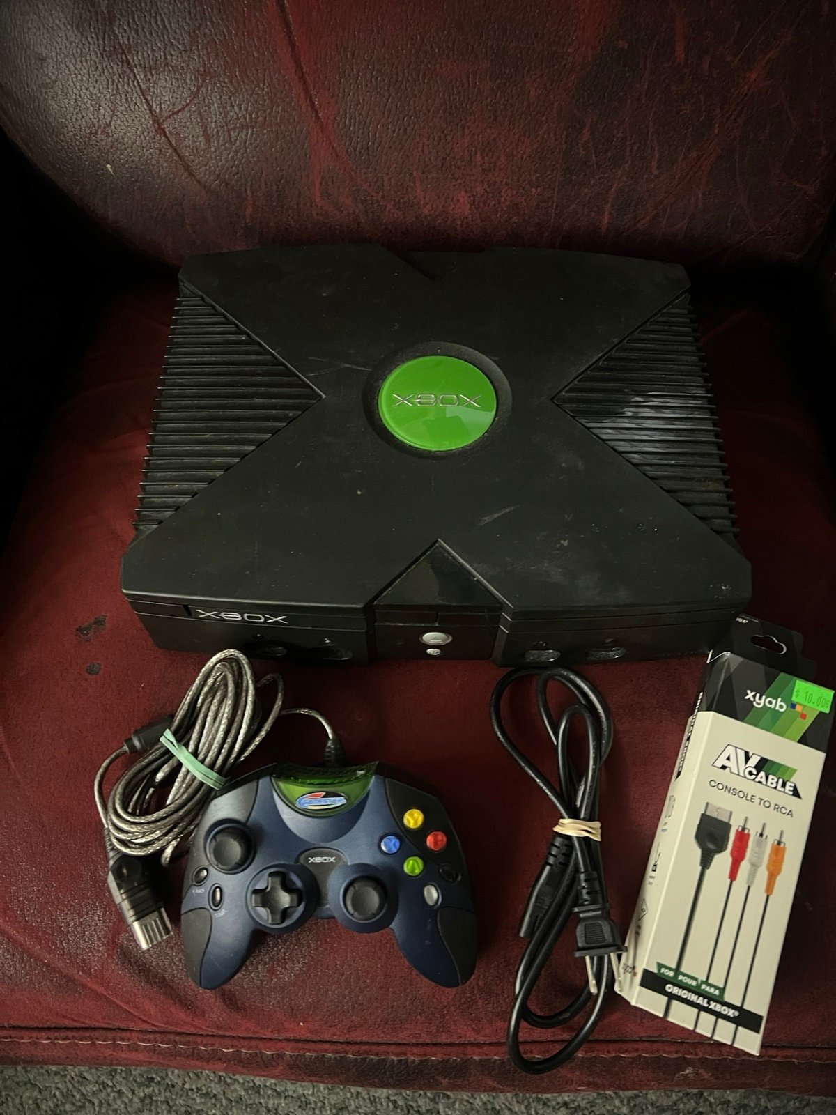 Xbox Original Console Black Complete