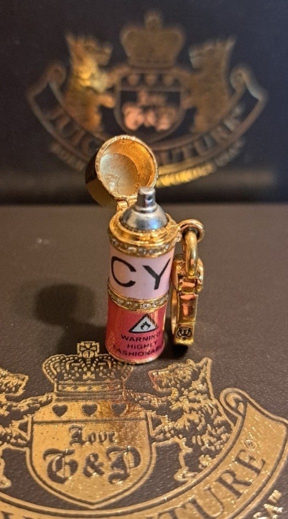 Juicy Couture Hairspray Can Charm