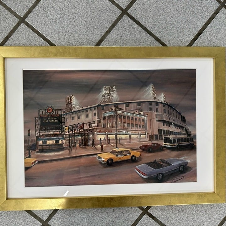 Tiger Stadium Panting by Jim Williams