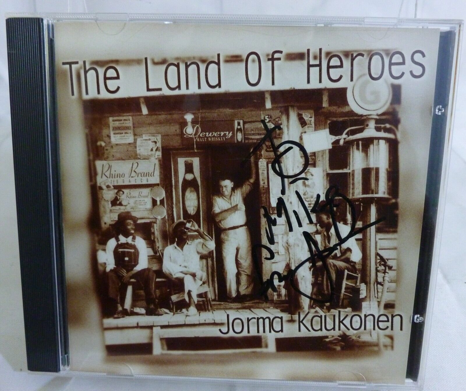 The Land of Heroes by Jorma Kaukonen ( CD, 1995 ) Artist Signed / Autographed